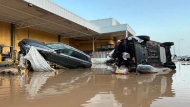 إسبانيا تواجه فيضانات جديدة بسبب الأمطار الغزيرة