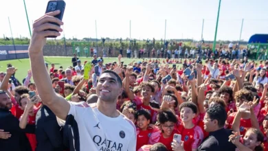 حكيمي يكشف عن أهداف أكاديمية باريس سان جيرمان في المغرب وترشيحه للكرة الذهبية